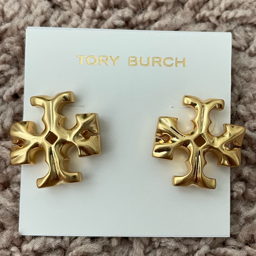 Reposh- Tory Burch retro earrings